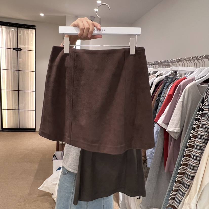 VENIR-a韓國代購㊣女裝新品25秋冬職業真品人氣熱賣推薦短裙VENIR-a短裙