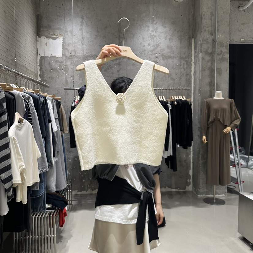 JUNI東大門㊣代購女裝新品25秋冬職業熱賣推薦真品吊帶背心my juni吊帶/背心