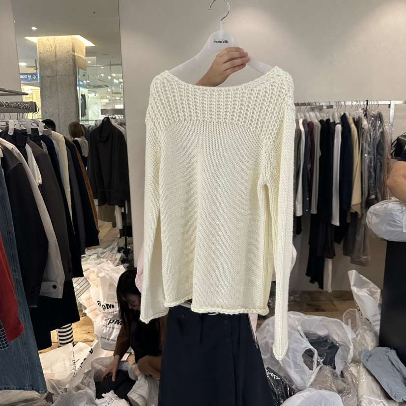 CREAM VILLA韓國直郵㊣女士新品25秋冬針織衫CREAMVILLA針織衫