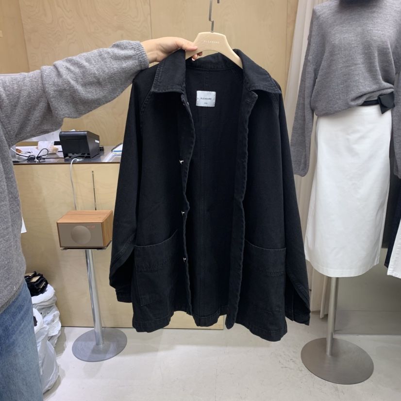 PLEASURE東大門㊣實拍女裝新品真品時尚人氣推薦職業25秋冬夾克PLEASURE夾克