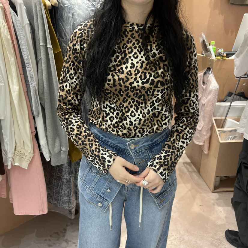 BY FLOW東大門㊣實拍女裝新品休閑人氣推薦熱賣時尚長袖T恤BY FLOW長袖T恤