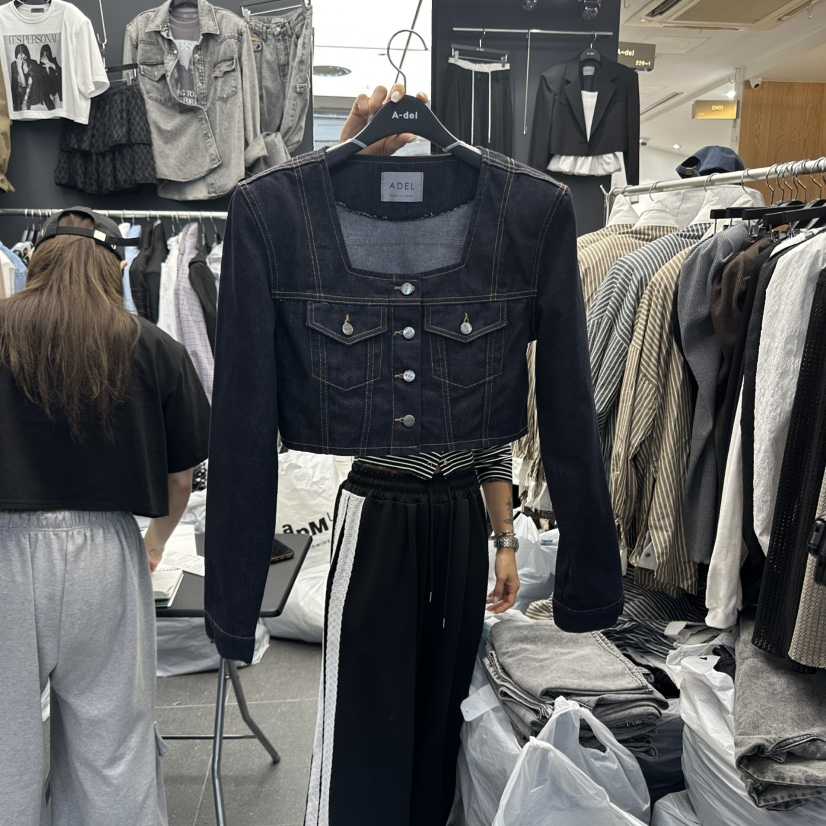 A-DEL東大門㊣直郵女裝新品時尚25秋冬職業推薦熱賣真品夾克A-DEL夾克