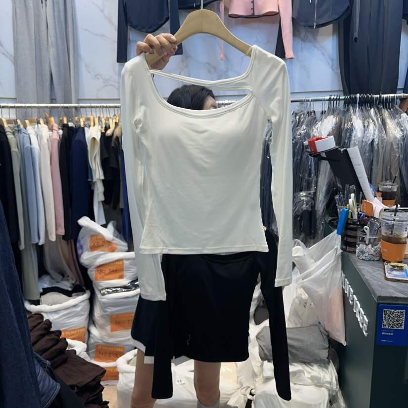 OLIVE TrEE東大門㊣代購女裝新品熱賣25秋冬時尚人氣長袖T恤OLIVE TrEE長袖T恤
