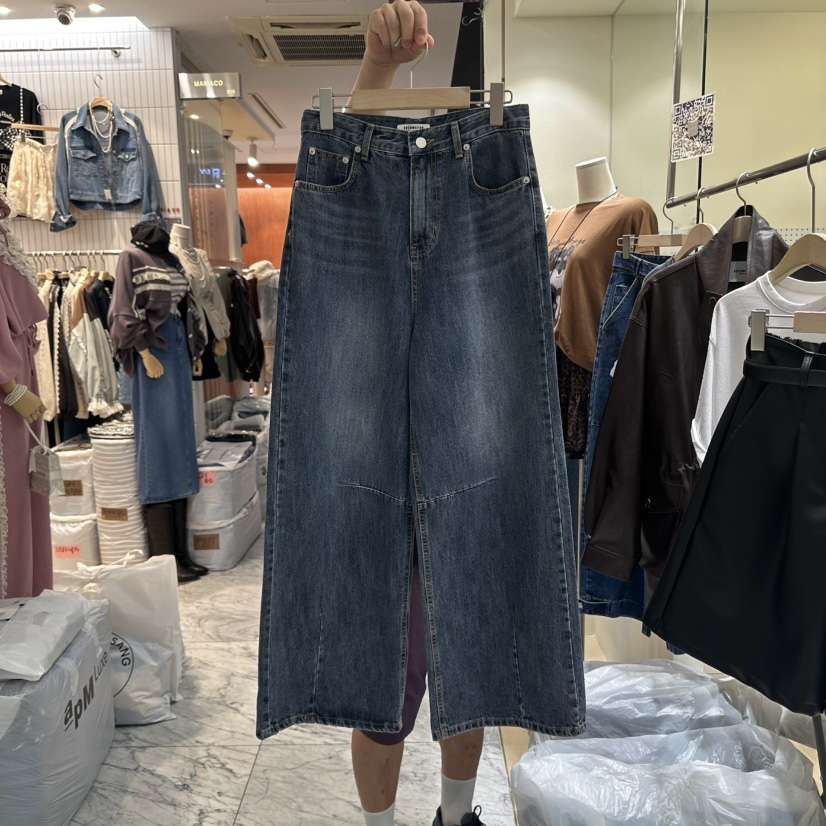 COCOMATON東大門㊣實拍女裝新款時尚真品熱賣人氣25秋冬牛仔褲COCOMATON牛仔褲