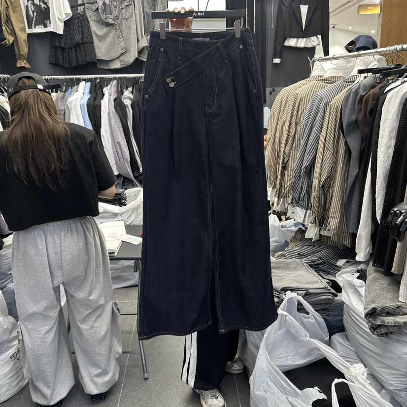 A-DEL東大門㊣直郵女裝新品職業熱賣真品休閑人氣推薦牛仔褲A-DEL牛仔褲