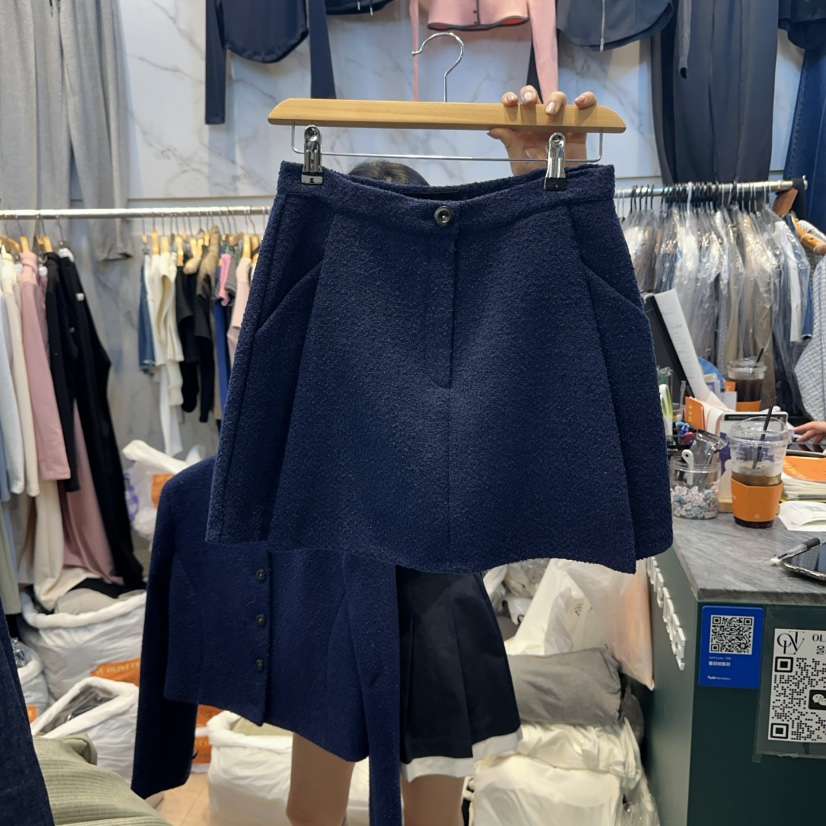 OLIVE TrEE韓國代購㊣女裝新款職業推薦熱賣25秋冬休閑短裙OLIVE TrEE短裙