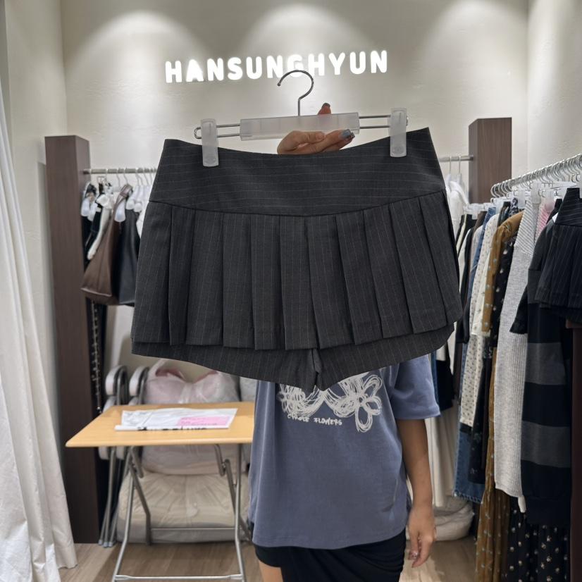 HANSUNGHYUN韓國直郵㊣女裝新款真品人氣熱賣時尚職業推薦裙褲HANSUNGHYUN裙褲