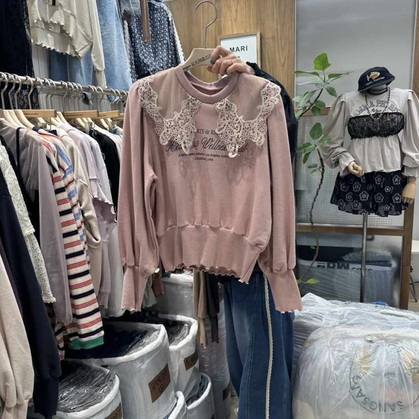 MARI CO韓國代購㊣女裝新品熱賣人氣職業時尚真品休閑衛衣MARI CO衛衣