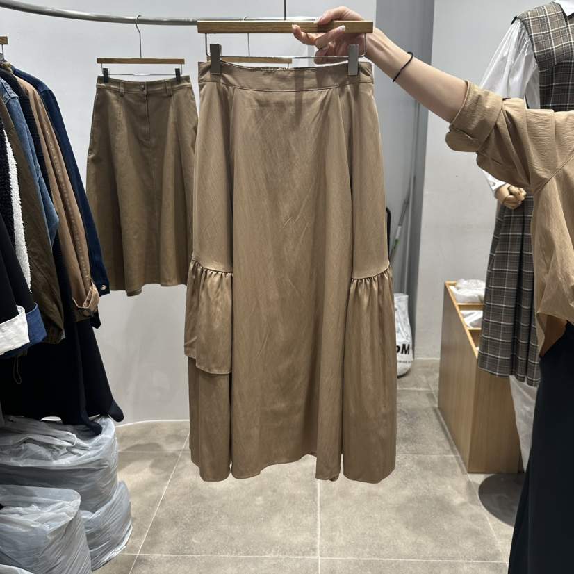 ENVY韓國直郵㊣女裝新品職業休閑25秋冬熱賣真品推薦時尚長裙ENVY長裙