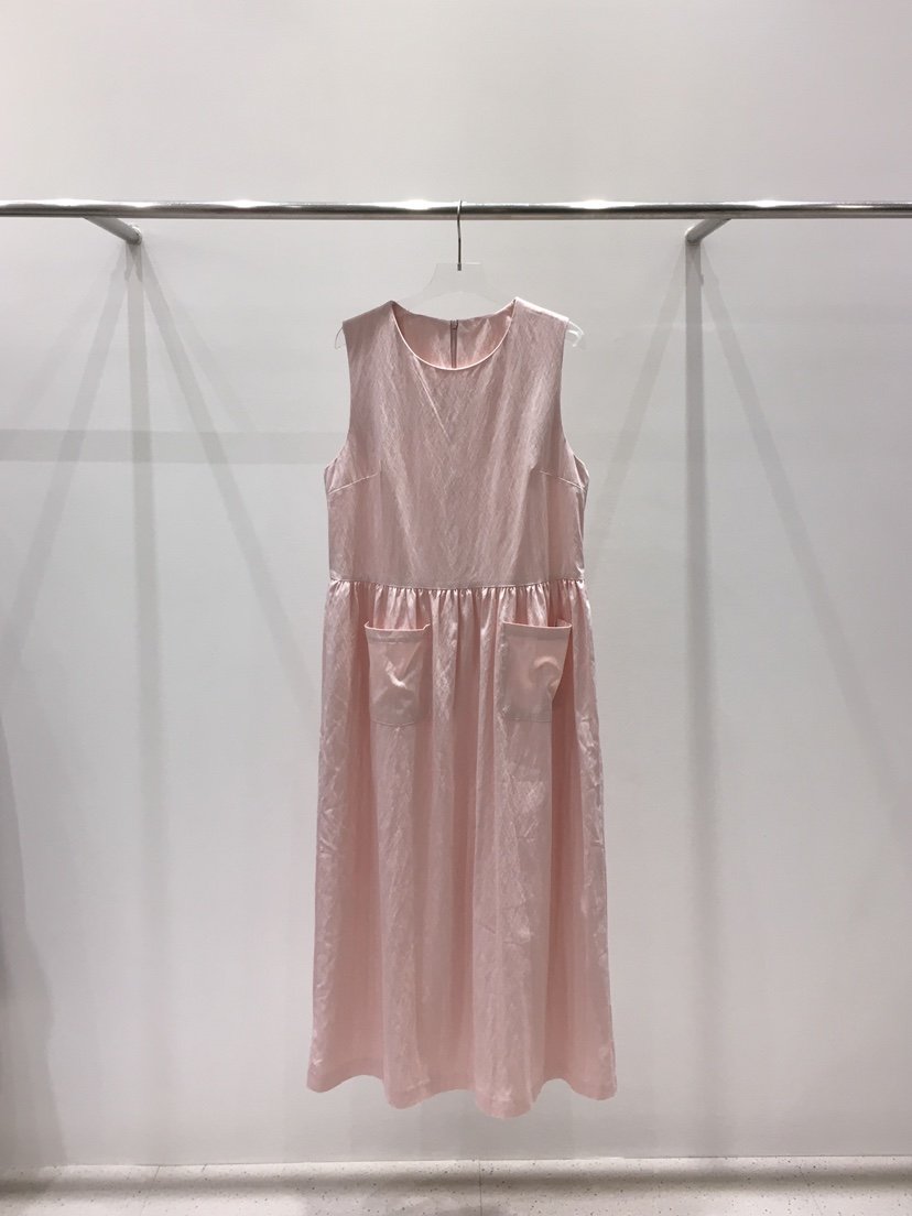 HEUMUTA東大門㊣直郵女士新品真品推薦時尚休閑25秋冬連衣裙口袋HEUMUTA連衣裙