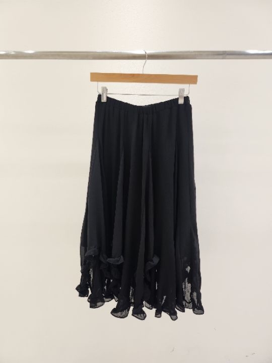 FEMME東大門㊣代購女裝新品25秋冬休閑真品時尚人氣長裙荷葉邊FEMME長裙