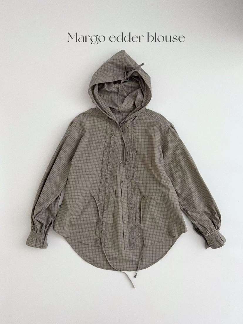 OLI SEOUL東大門㊣代購女士新品25秋冬休閑推薦襯衫蕾絲衫OLI SEOUL襯衫/蕾絲衫