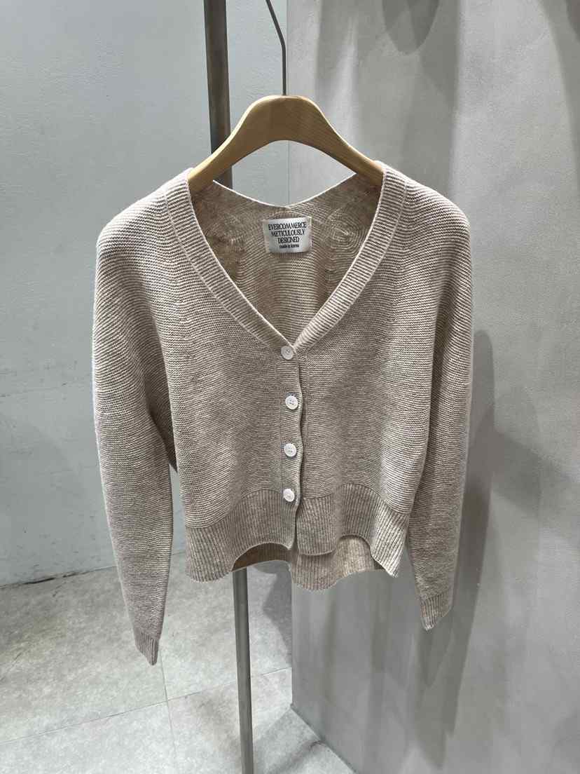 EVERCOMMERCE METICULOUSLY DESIGNED韓國代購㊣女士新品25秋冬針織衫EVERCOMMERCE針織衫