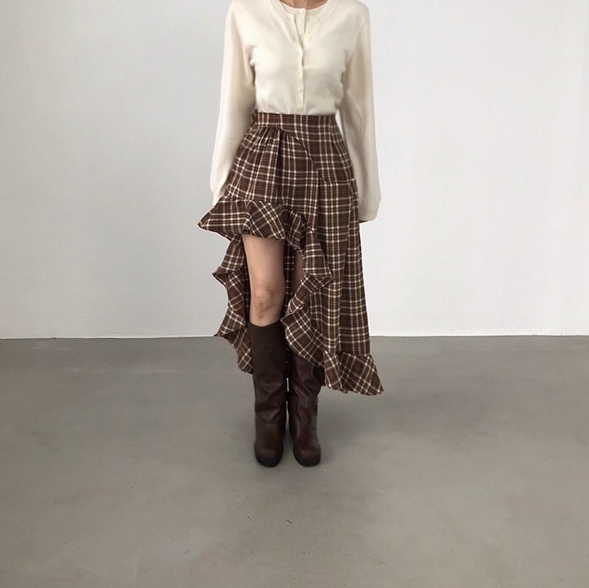 2TWO MOON韓國直郵㊣女士新品推薦休閑職業熱賣25秋冬長裙2TWO MOON長裙