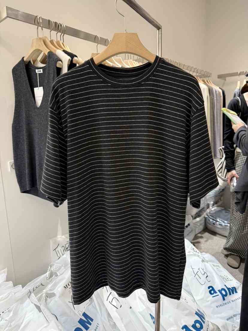 MONE-A東大門㊣實拍女裝新品真品熱賣時尚職業休閑T恤安哥拉MONE-AT恤