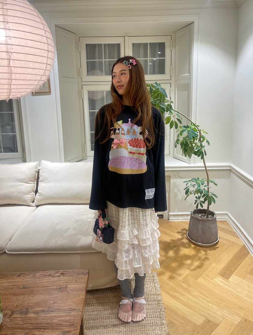 BOUTIQUE-L東大門㊣代購女士新款職業時尚熱賣25秋冬長袖T恤BOUTIQUE-L長袖T恤