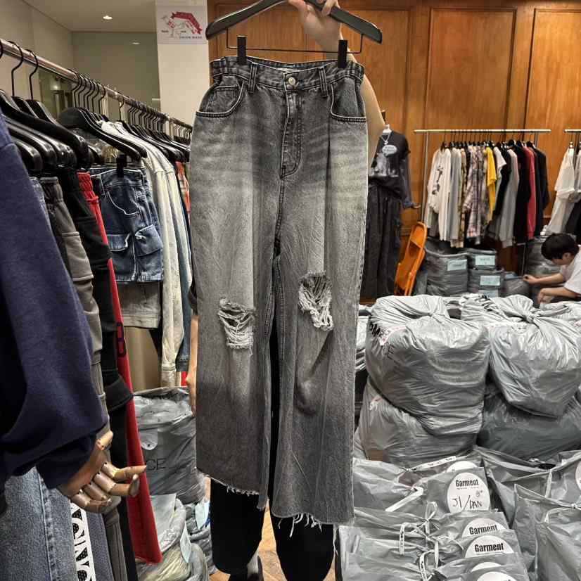 GARMENT-P東大門㊣實拍女裝新品人氣時尚真品熱賣職業牛仔褲GARMENT牛仔褲