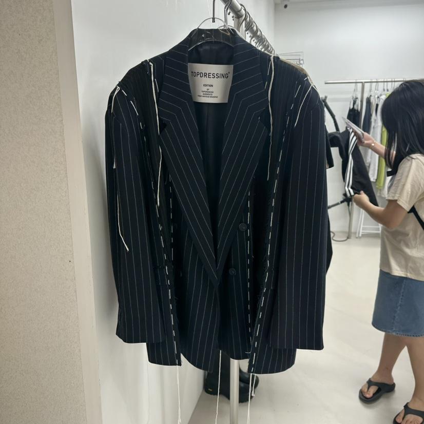 TOPDRESSING韓國直郵㊣女裝新品熱賣職業25秋冬人氣休閑夾克TOPDRESSING夾克