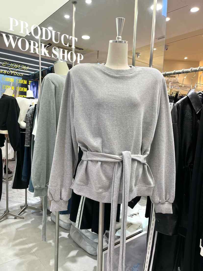 WORK SHOP東大門㊣代購女裝新品職業推薦25秋冬熱賣休閑衛衣Work_shop衛衣