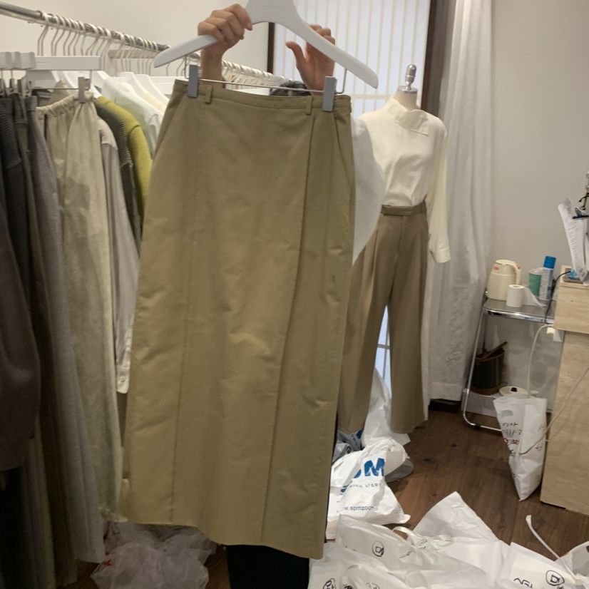 UNDERSTANDING東大門㊣代購女士新款時尚25秋冬休閑長裙長款UNDERSTANDING長裙