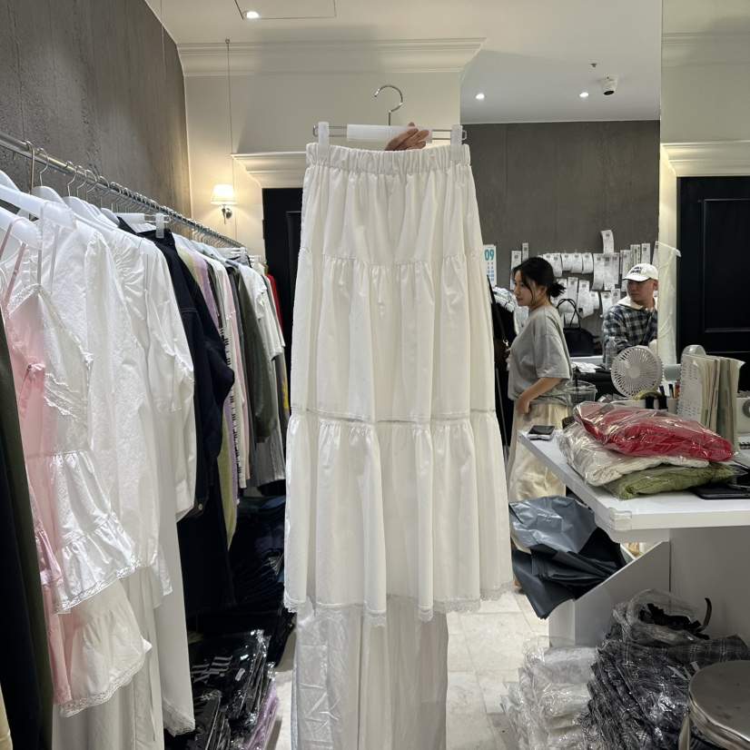 MIXXIN東大門㊣實拍女裝新品熱賣時尚25秋冬真品職業推薦長裙MIXXIN長裙