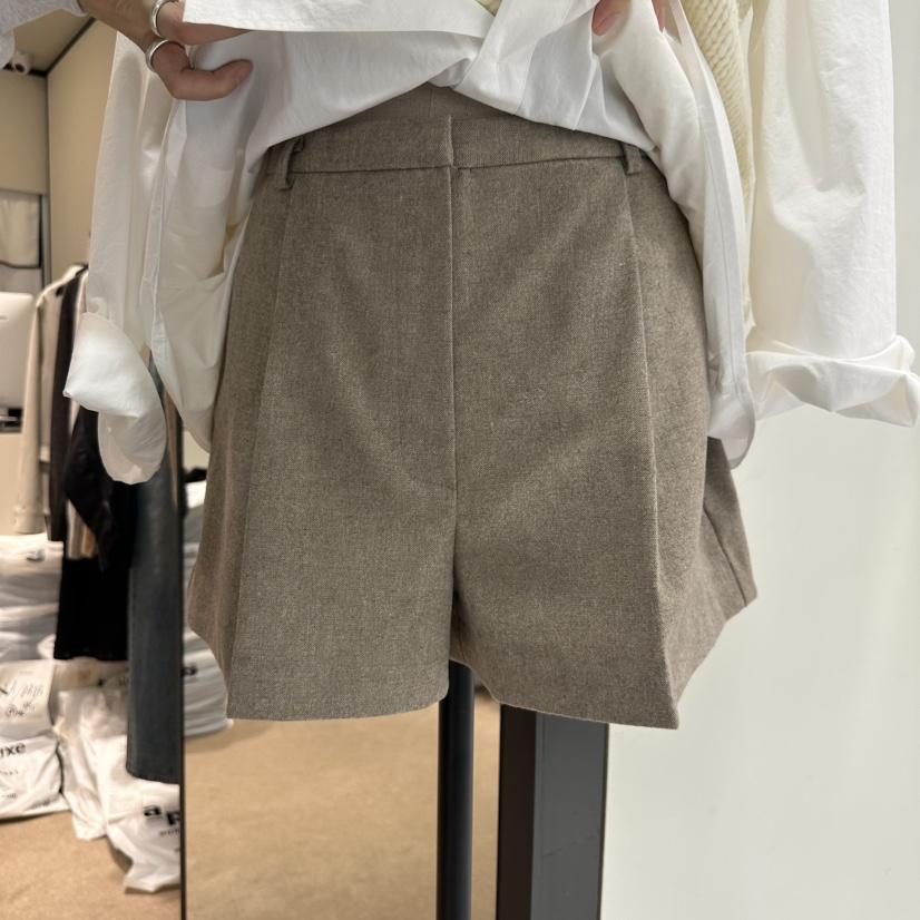 RE STOCK東大門㊣實拍女士新款職業推薦真品休閑人氣25秋冬短褲RE STOCK短褲