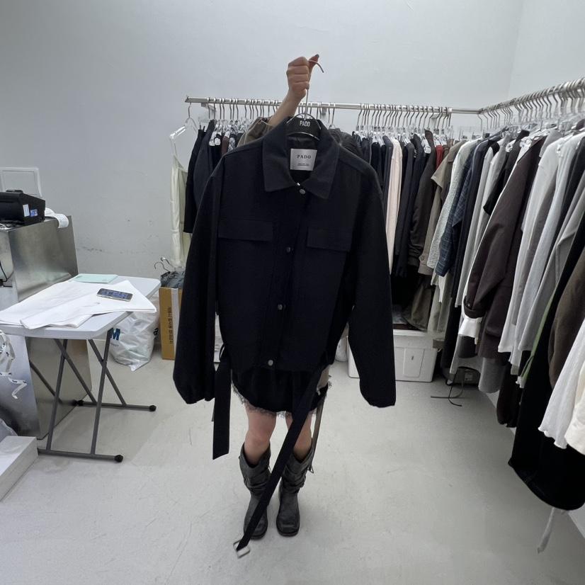 PADO韓國直郵㊣女裝新品真品人氣時尚熱賣休閑25秋冬職業夾克PADO夾克