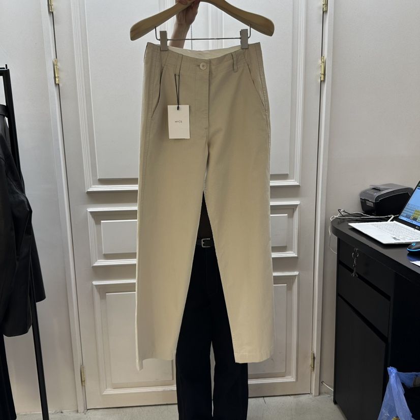 MYOS韓國直郵㊣女士新品25秋冬人氣職業熱賣推薦時尚休閑褲MYOS休閑褲