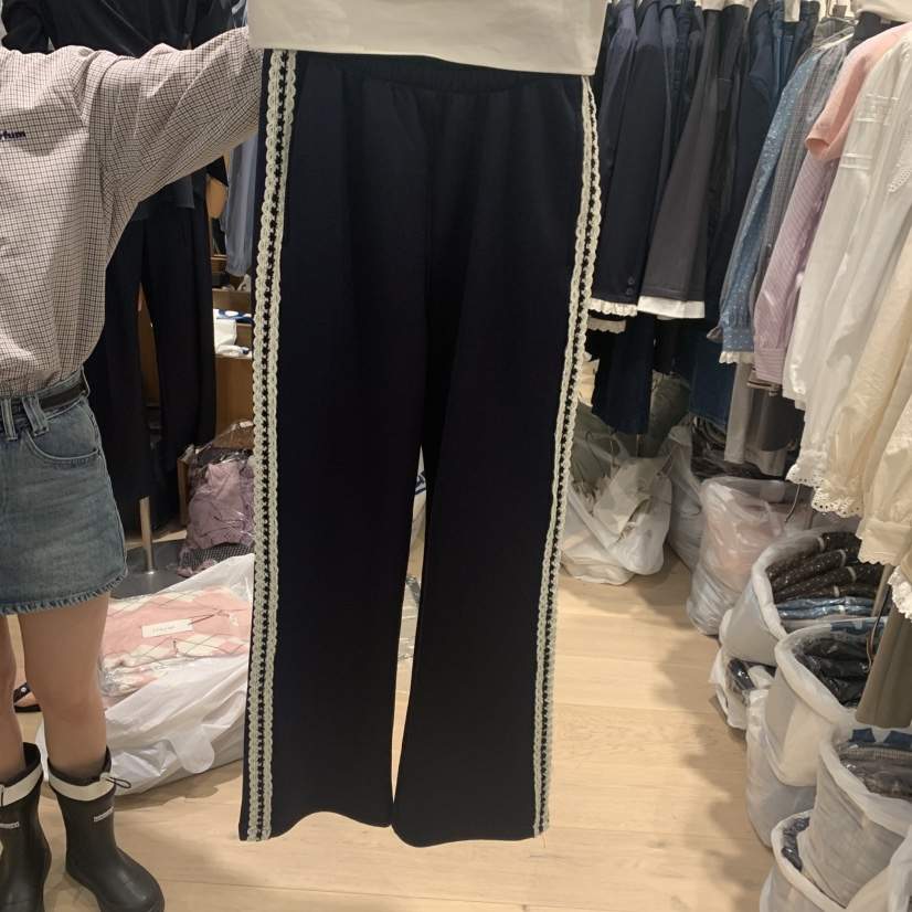 OGI韓國代購㊣女裝新品人氣時尚職業熱賣休閑真品25秋冬休閑褲FLat OGI休閑褲