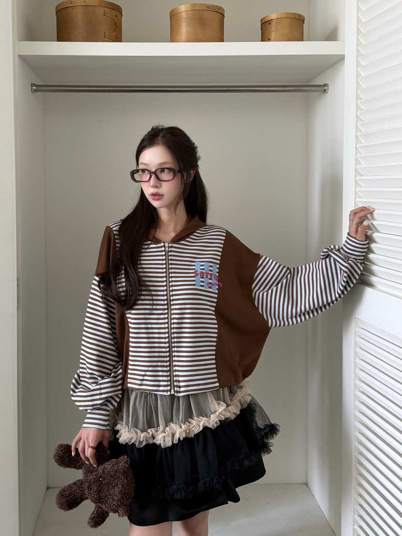 MAISONDEGLORY東大門㊣實拍女裝新款時尚真品休閑推薦25秋冬衛衣MAISON DE GLORY衛衣