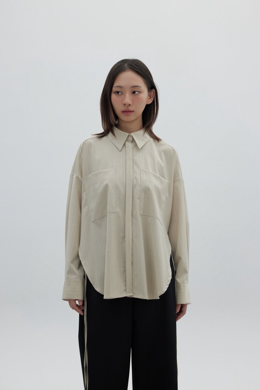 LE-PPL韓國直郵㊣女士新品人氣25秋冬熱賣時尚真品襯衫蕾絲衫LE-PPL襯衫/蕾絲衫
