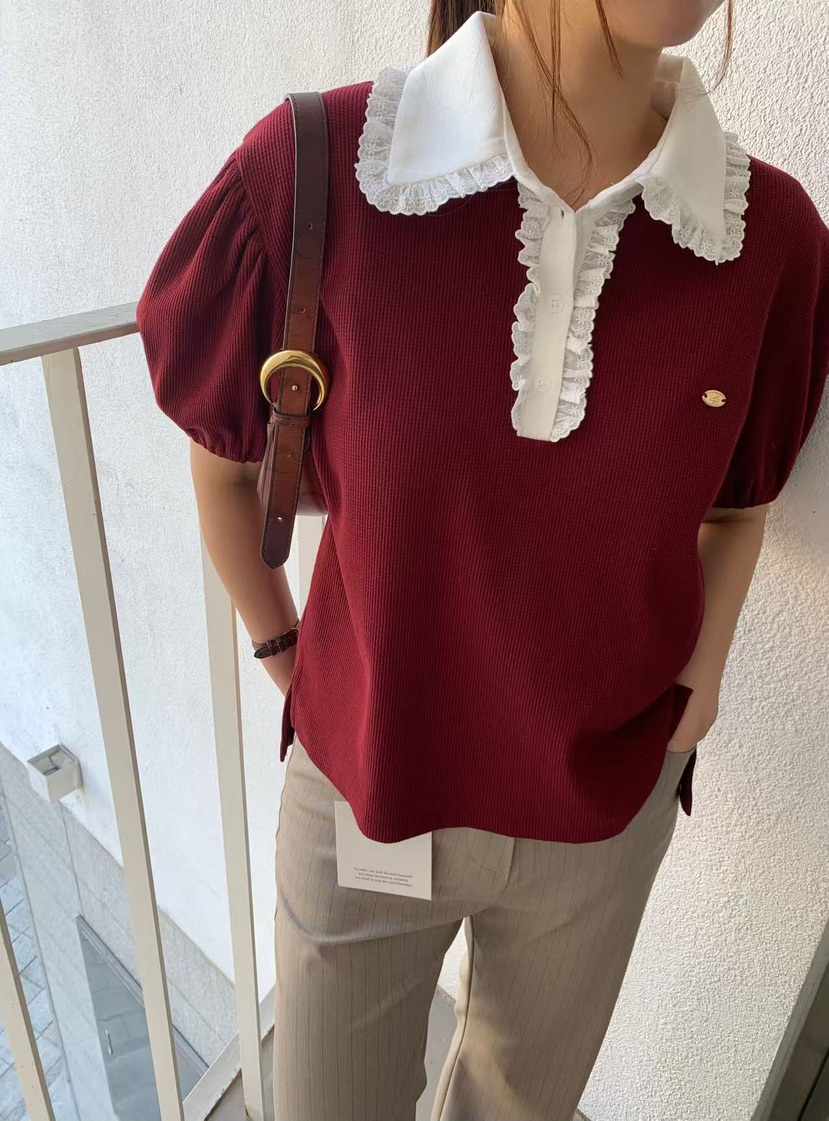J CRANE-A東大門㊣直郵女士新款25秋冬真品熱賣職業推薦T恤J CRANET恤