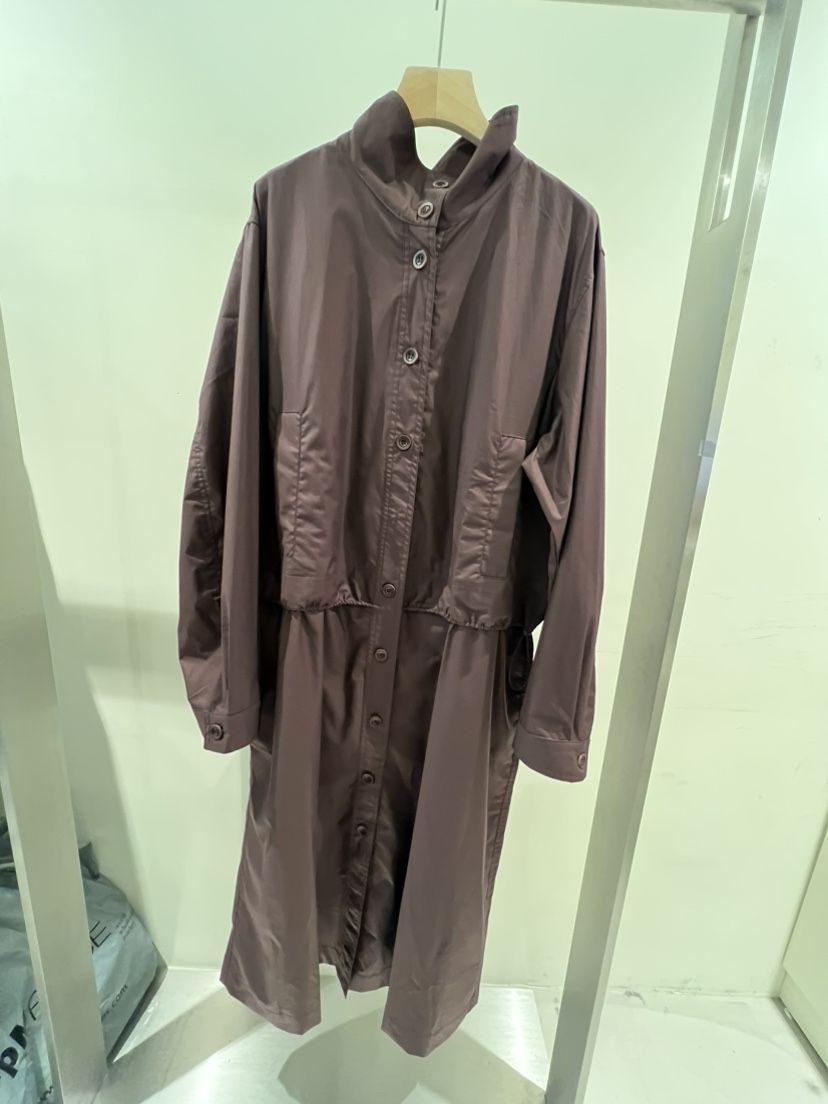 MENTOR東大門㊣代購女士新品25秋冬人氣時尚長款風衣不含飾品MENTOR長款風衣