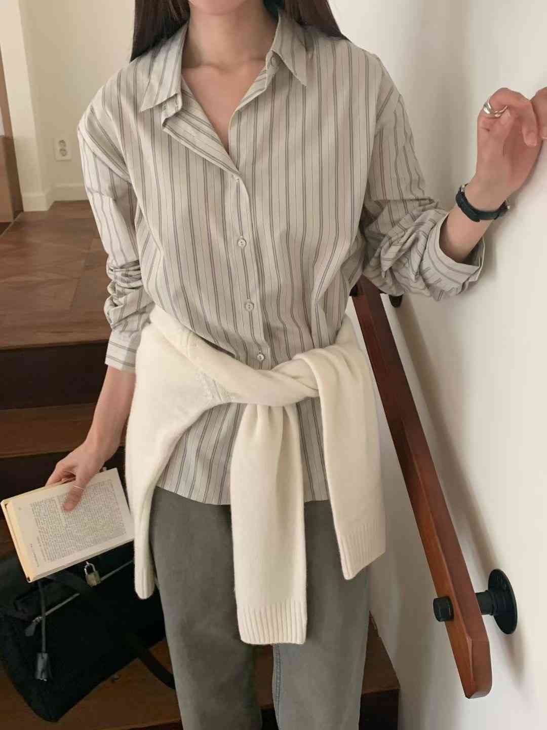 DINING韓國代購㊣女士新款職業25秋冬真品襯衫蕾絲衫不含屁簾DINING襯衫/蕾絲衫
