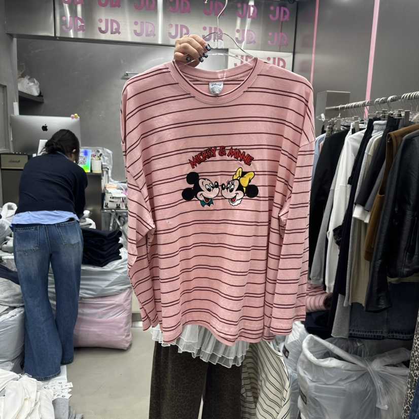 JUDYQUE韓國代購㊣女裝新品休閑25秋冬人氣真品熱賣長袖T恤JUDYQUE長袖T恤
