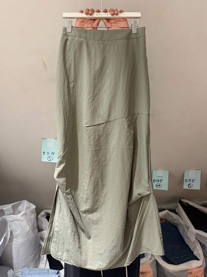 BELITA-L韓國代購㊣女裝新款熱賣時尚推薦真品職業25秋冬長裙BELITA-L長裙