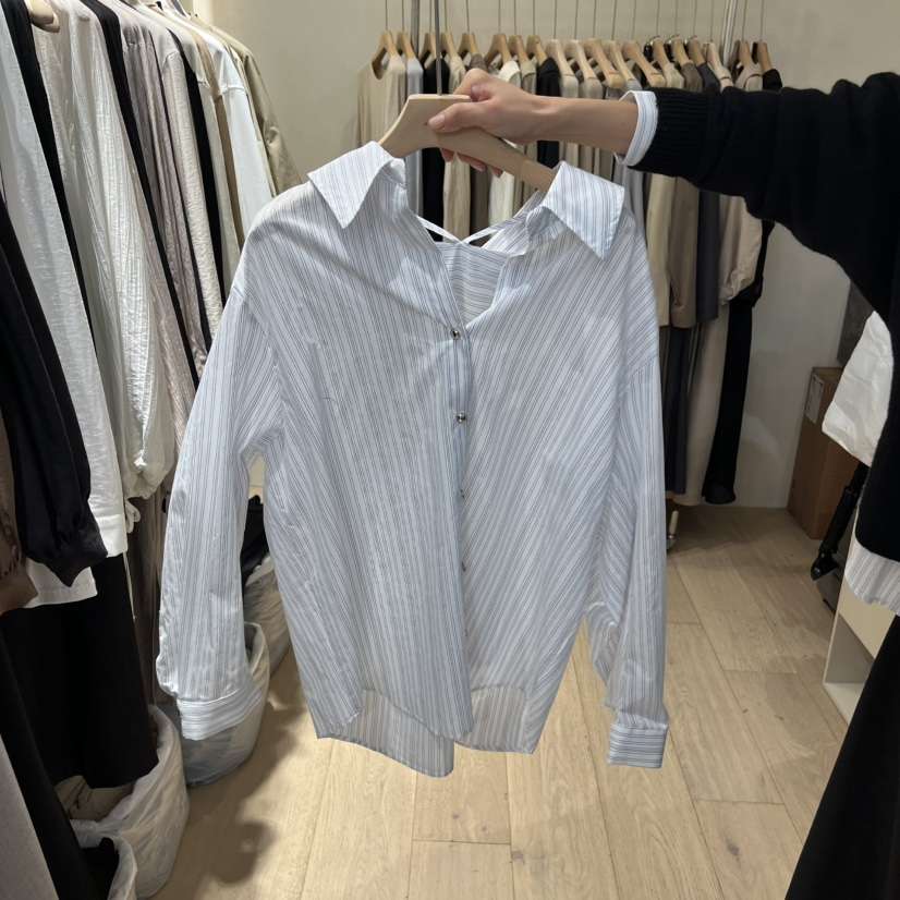 ARCHER東大門㊣直郵女裝新品25秋冬人氣休閑職業襯衫蕾絲衫ARCHER襯衫/蕾絲衫