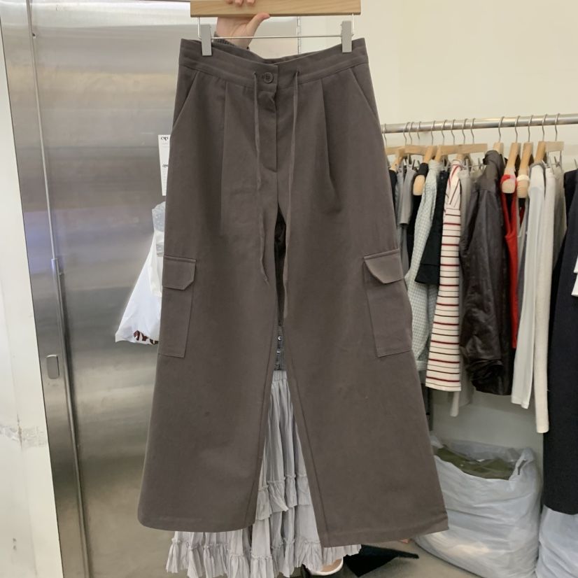PORTS MOSS韓國直郵㊣女士新品時尚25秋冬熱賣休閑人氣休閑褲PORTS MOSS休閑褲