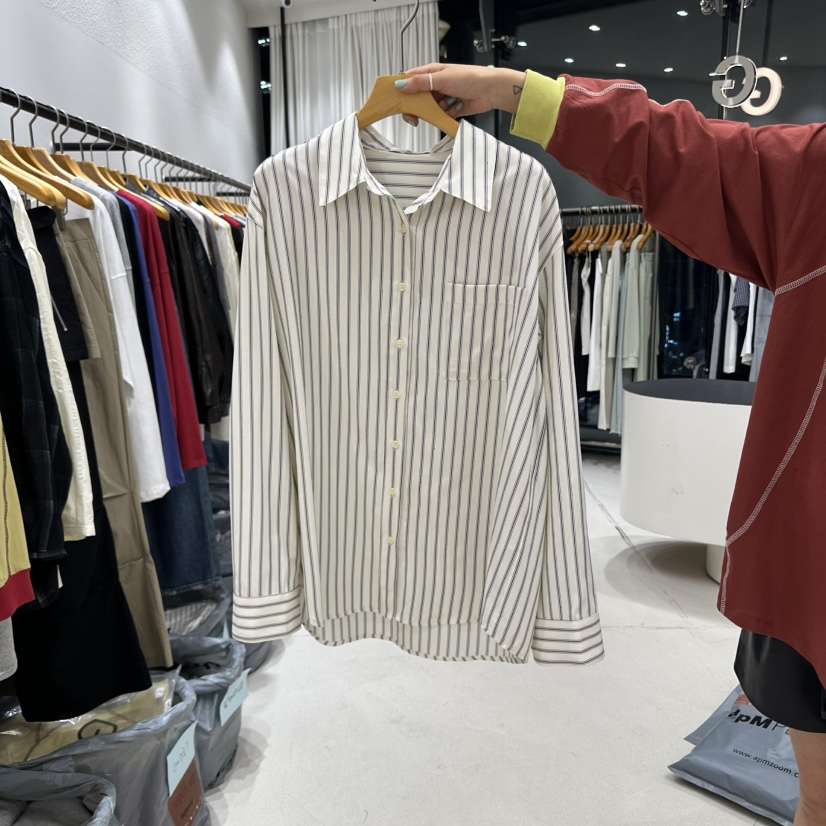 TREND SELLER/G東大門㊣實拍女士新品熱賣25秋冬襯衫蕾絲衫G/TREND SELLER襯衫/蕾絲衫