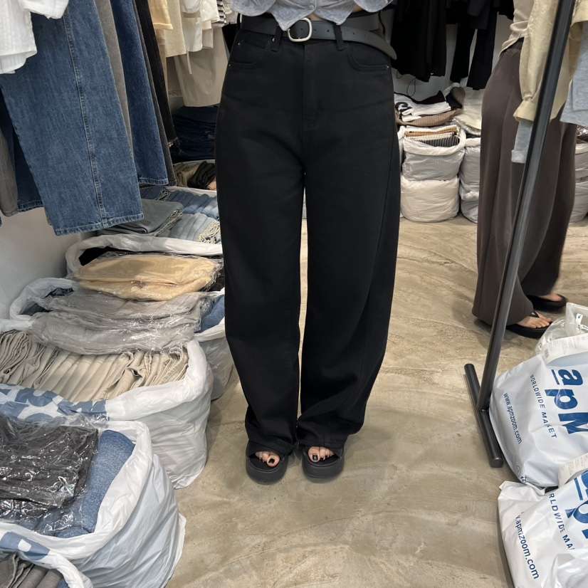 ALMOND PEPE韓國代購㊣女裝新品職業熱賣時尚休閑褲不含腰帶ALMOND PEPE休閑褲