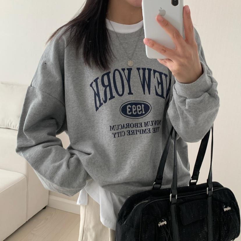 HELLO JINI韓國直郵㊣女裝新款真品25秋冬熱賣時尚人氣衛衣HELLO JINI衛衣