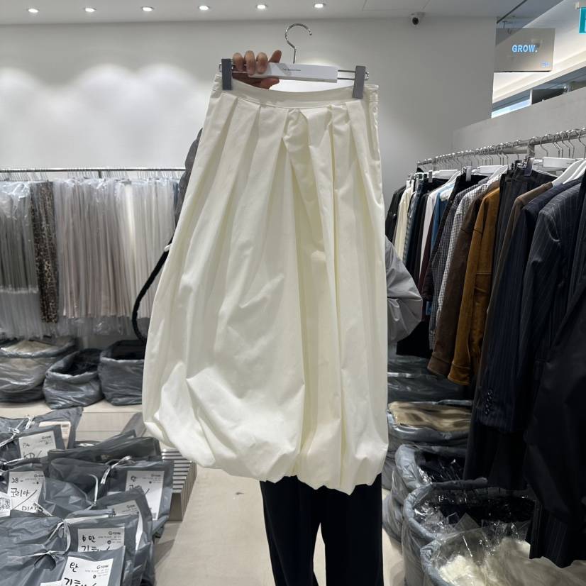 THE SECOND GROW韓國直郵㊣女士新品25秋冬熱賣休閑職業長裙THE SECOND GROW長裙