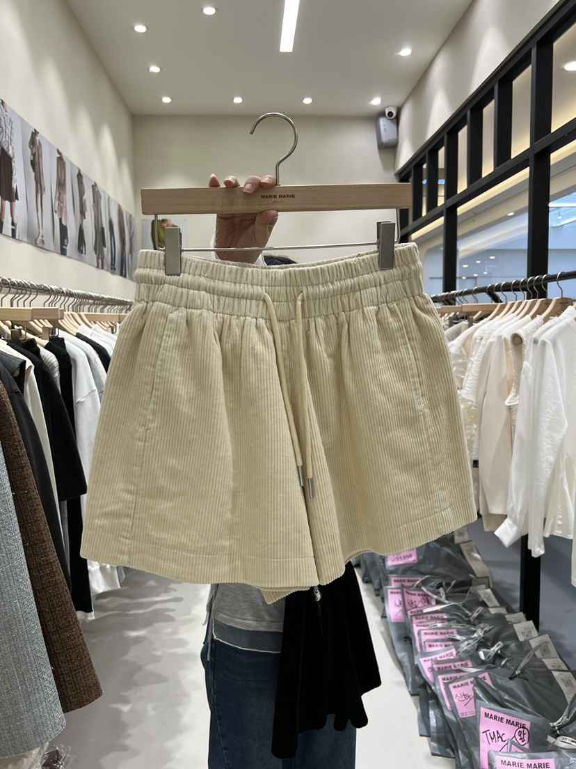 MARIE MARIE韓國代購㊣女士新品25秋冬休閑熱賣真品人氣短褲MARIE MARIE短褲