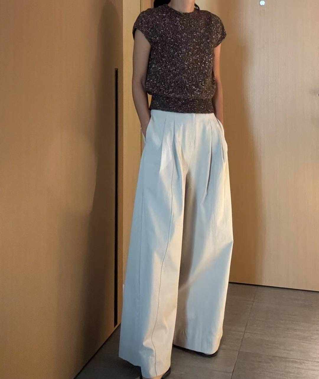 RIPPLE東大門㊣實拍女士新品職業人氣休閑熱賣25秋冬休閑褲RIPPLE休閑褲