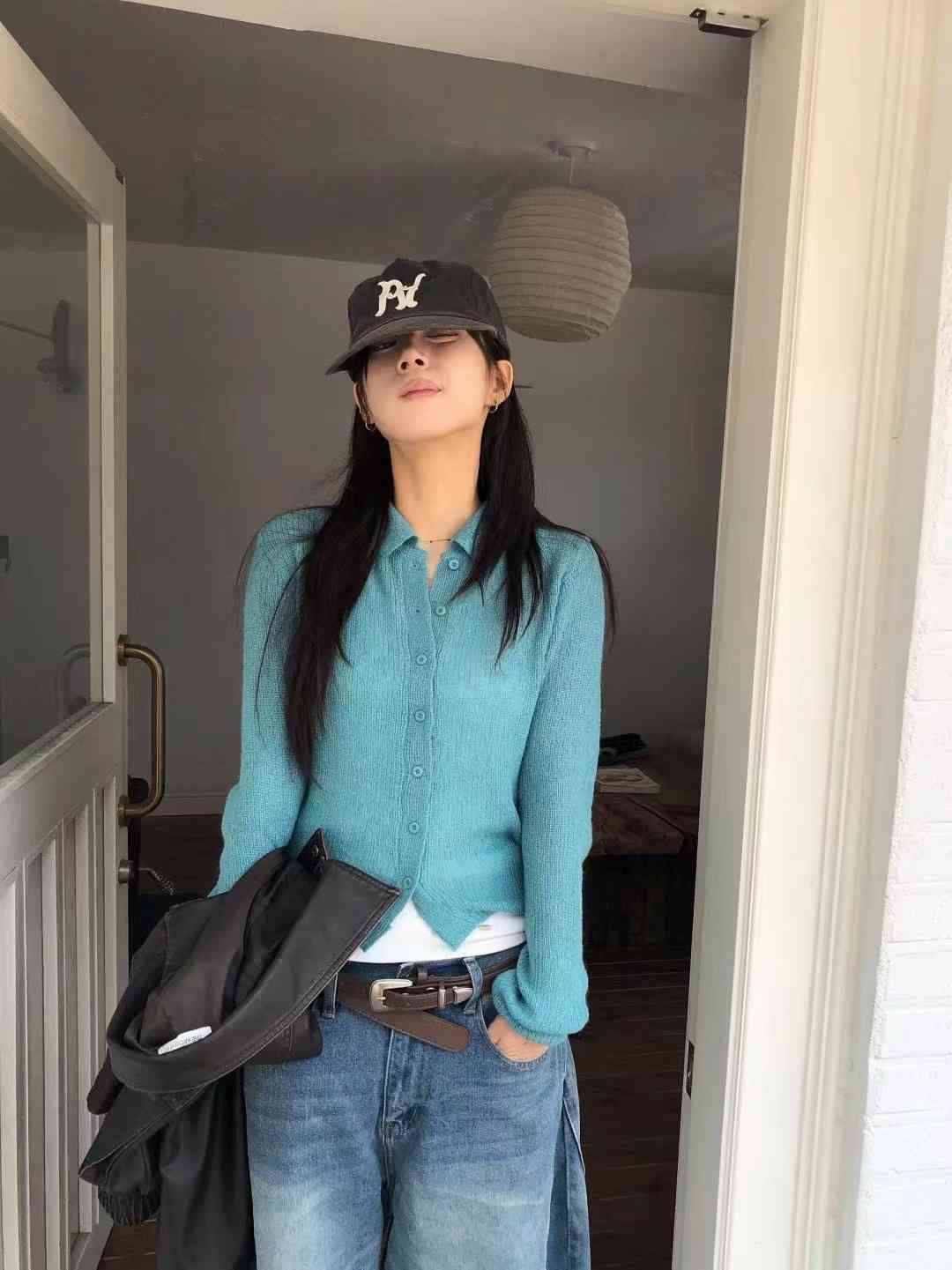 HOPPER/LAY OVER東大門㊣直郵女裝新款人氣25秋冬針織衫馬海毛HOPPER/LAY OVER針織衫