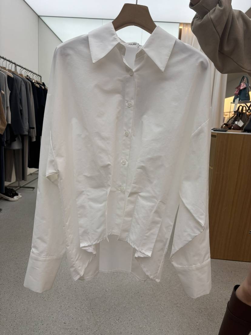 JUJU東大門㊣代購女士新品時尚推薦人氣休閑熱賣襯衫蕾絲衫JUJU襯衫/蕾絲衫