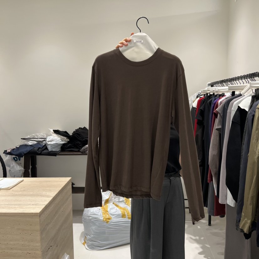 JANIE/NIA韓國代購㊣女裝新品休閑時尚真品人氣職業長袖T恤JANIE/NIA長袖T恤