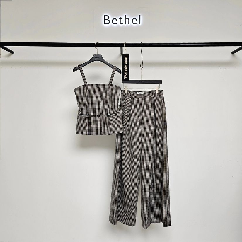 BETHEL韓國直郵㊣女士新款25秋冬職業時尚真品推薦套裝套裝BETHEL套裝