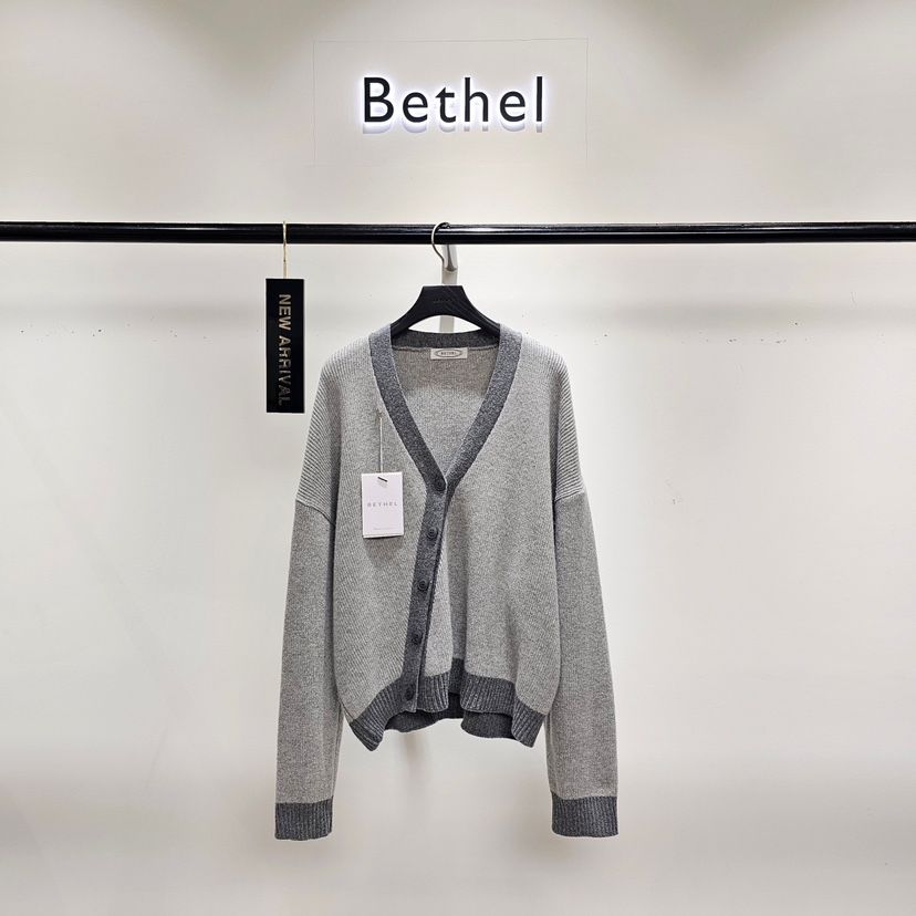 BETHEL韓國代購㊣女士新品推薦時尚熱賣人氣真品休閑針織衫BETHEL針織衫