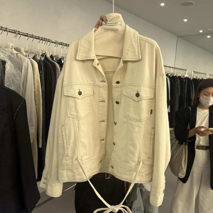 DOUBLE STANDARD/LE SMOKING/MAISONSTAFF韓國代購㊣女裝新品真品夾克MAISONSTAFF夾克